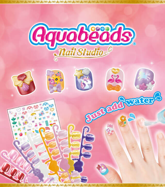 Aqua Beads Style Nail Art Studio Toys