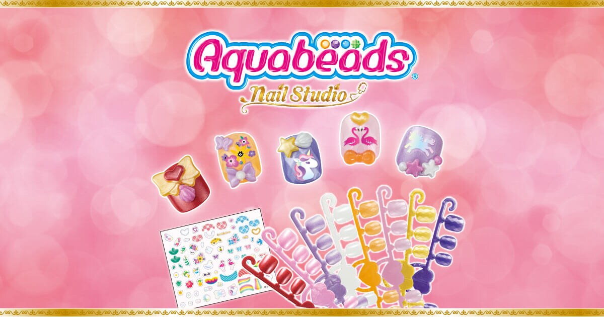Aquabeads Nail Studio<br>Dreamy Nail Refill set