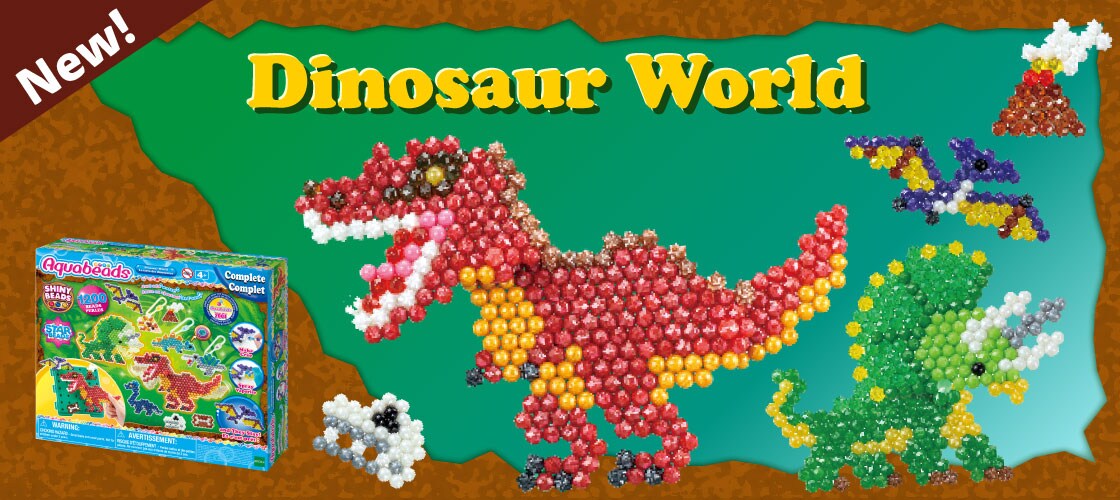 Dinosaur World - Aquabeads – The Red Balloon Toy Store