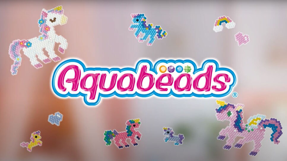 Aquabeads - Coffret Aquabeads Collection de designer - Licornes