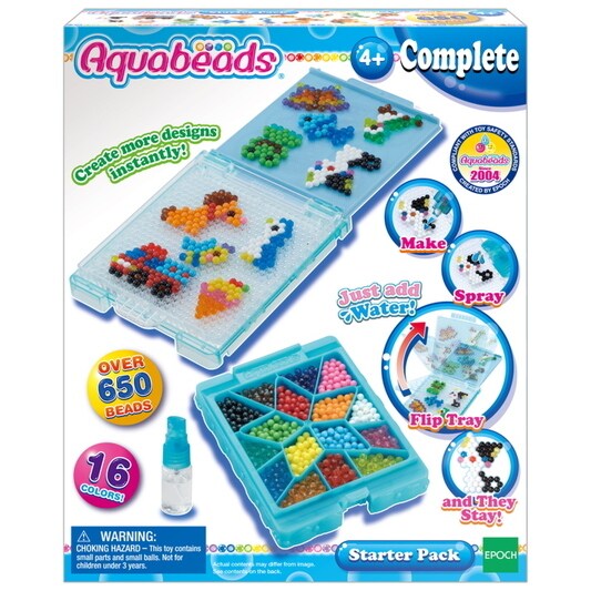 Aquabeads Starter Pack Kit complet de perles Arts & Crafts pour enfants -  plus de 650 perles 