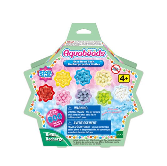 Aquabeads - Aquabeads kit de cuentas multicolor brillantes y nácar, Water  Beads