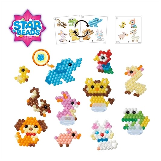Aquabeads USA - We made all kinds of sea creatures! 🐟 With Aquabeads, you  can show all their beautiful colours. ✨ #aquabeads #beads #artsandcrafts  #summer #ocean #sea #dolphin #crab #fish #octopus #seashell #turtle