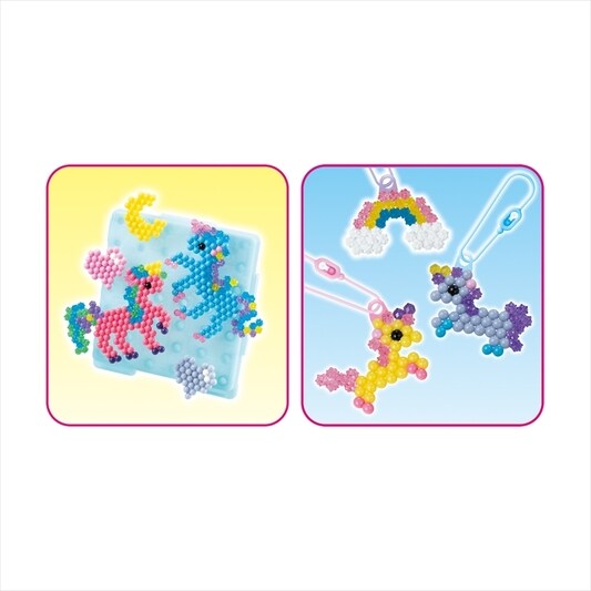 Aquabeads- Butterfly,Unicorn Set de Recambio Uñas de ensueño, Color Multi  Colour (EPOCH 35009)