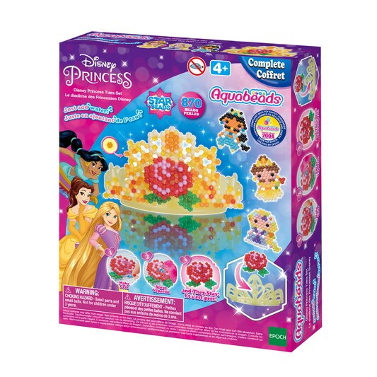 Aquabeads - Mes accessoires de Princesses Disney rose - Aquabeads