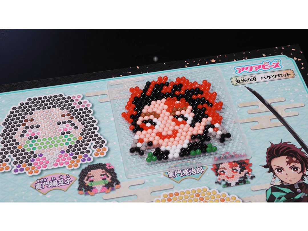 鬼滅の刃 バケツセット アクアビーズ公式サイト Aquabeads